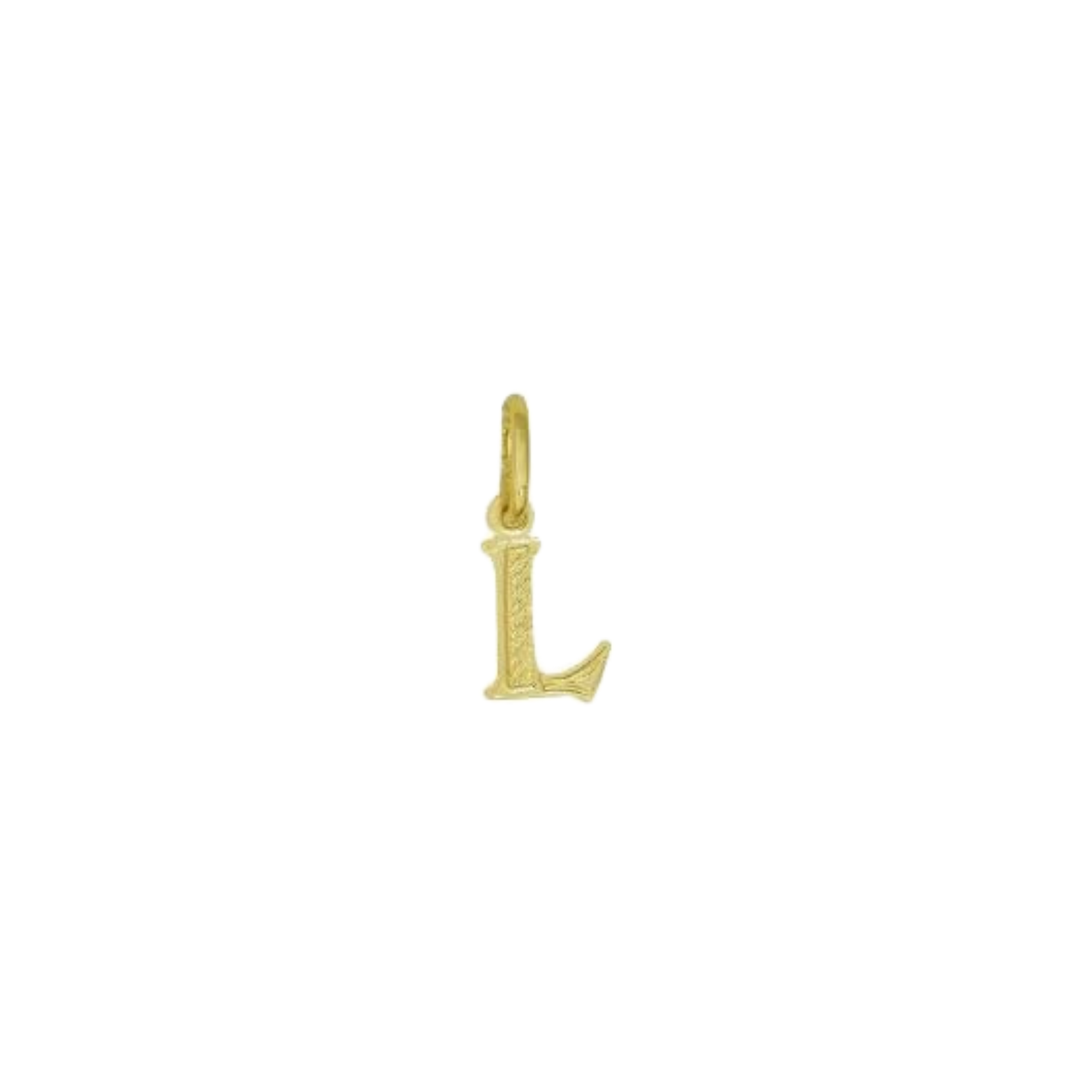 Ciondolo con Lettera Placcato Oro