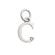 Colgante de Letra Bañado en Oro