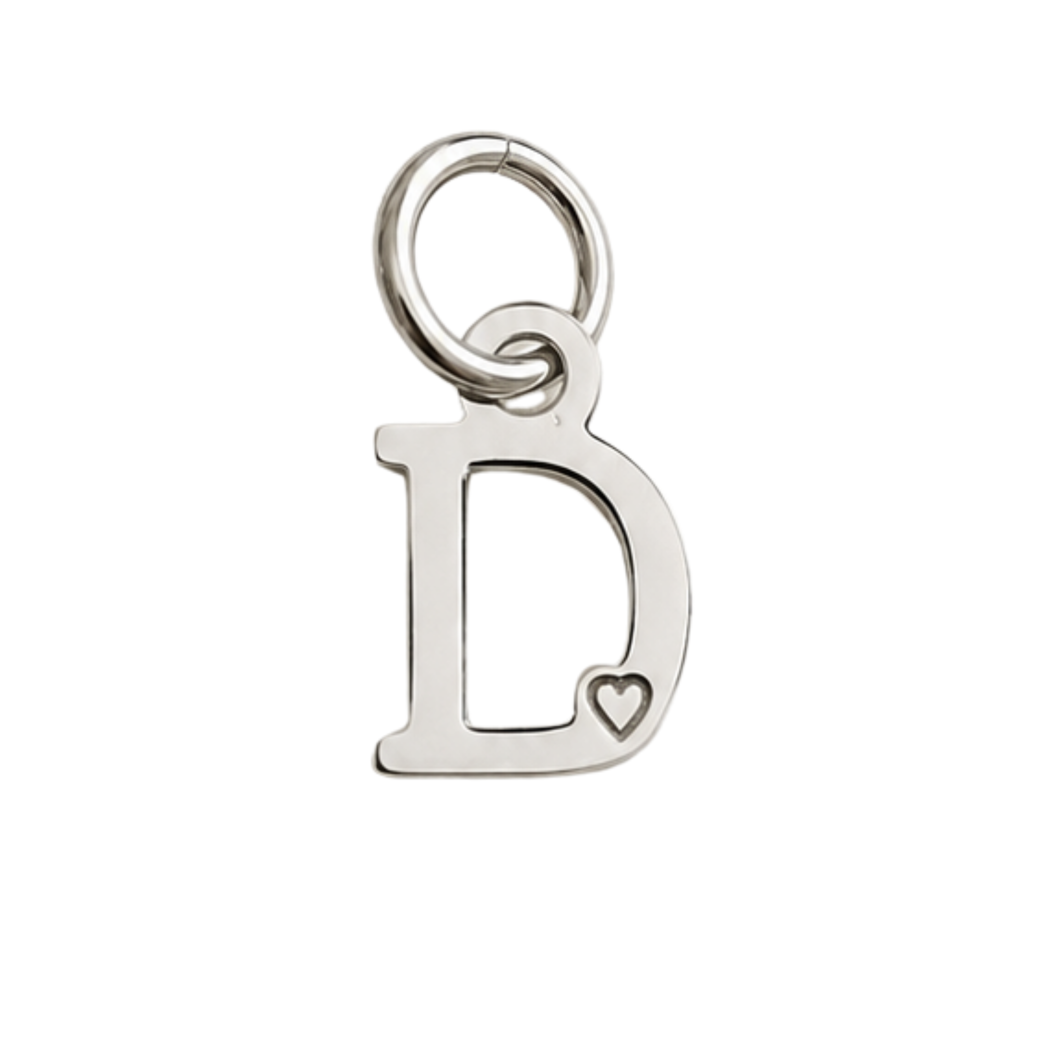 Colgante de Letra Bañado en Oro