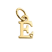 Colgante de Letra Bañado en Oro