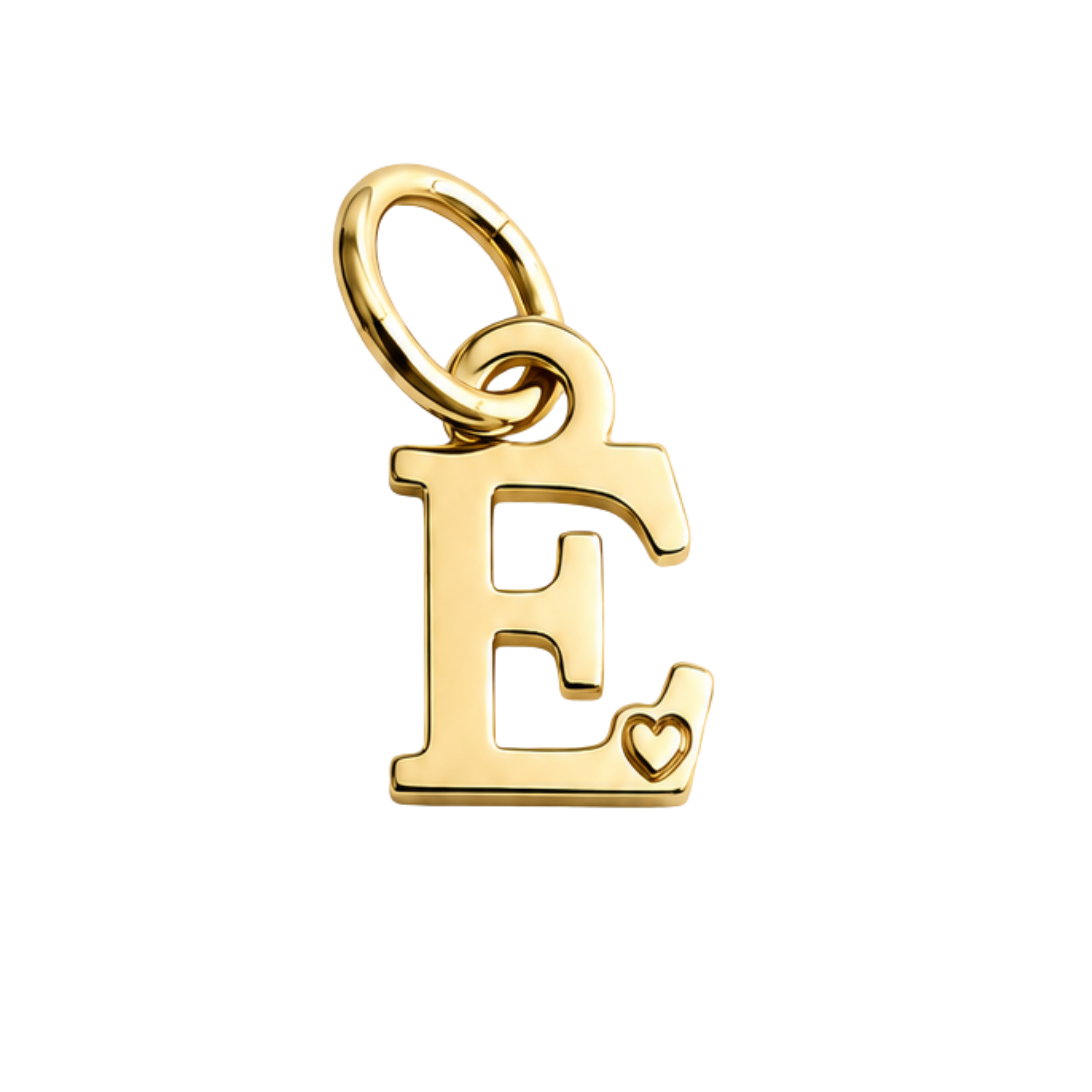 Colgante de Letra Bañado en Oro