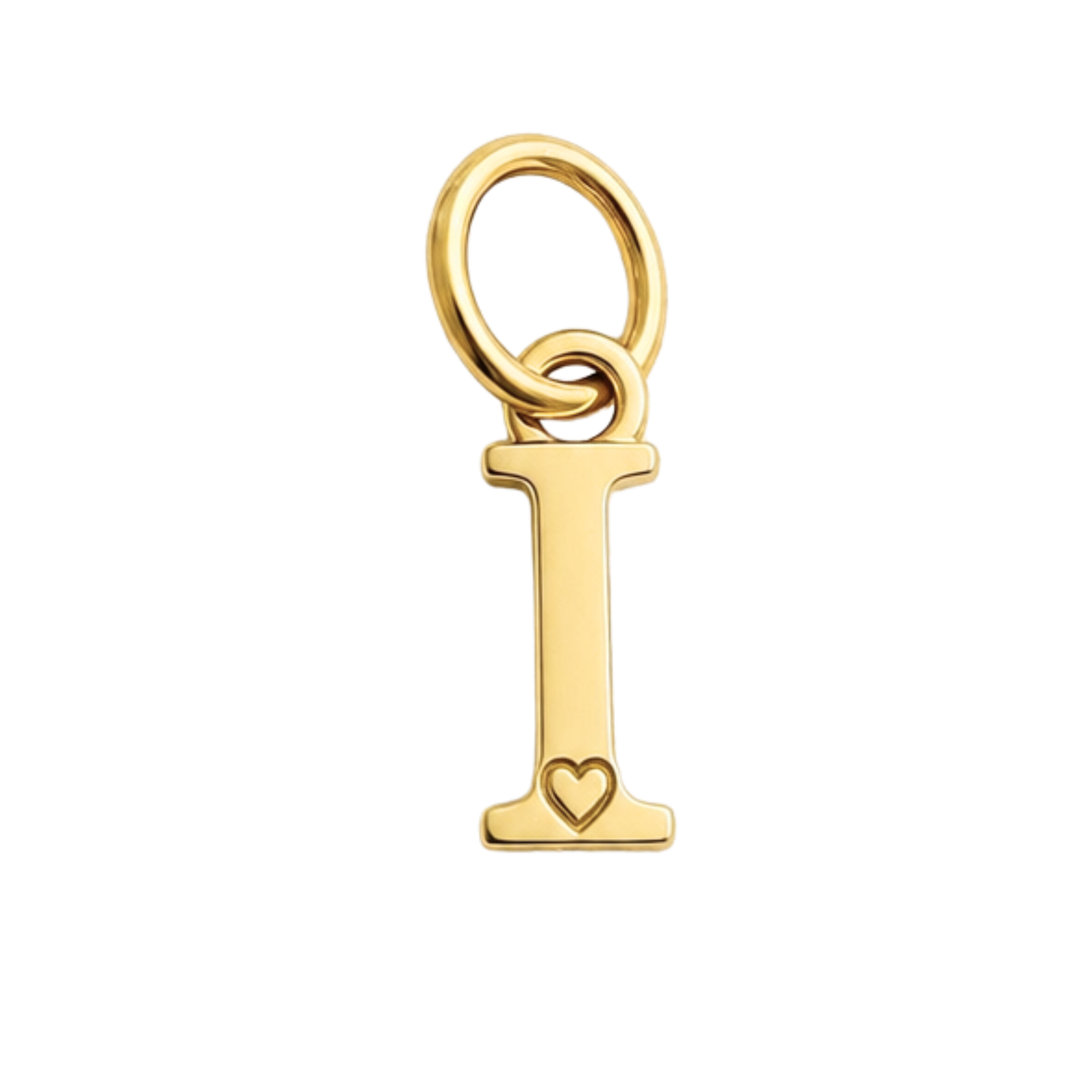 Colgante de Letra Bañado en Oro