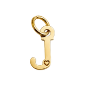 Colgante de Letra Bañado en Oro