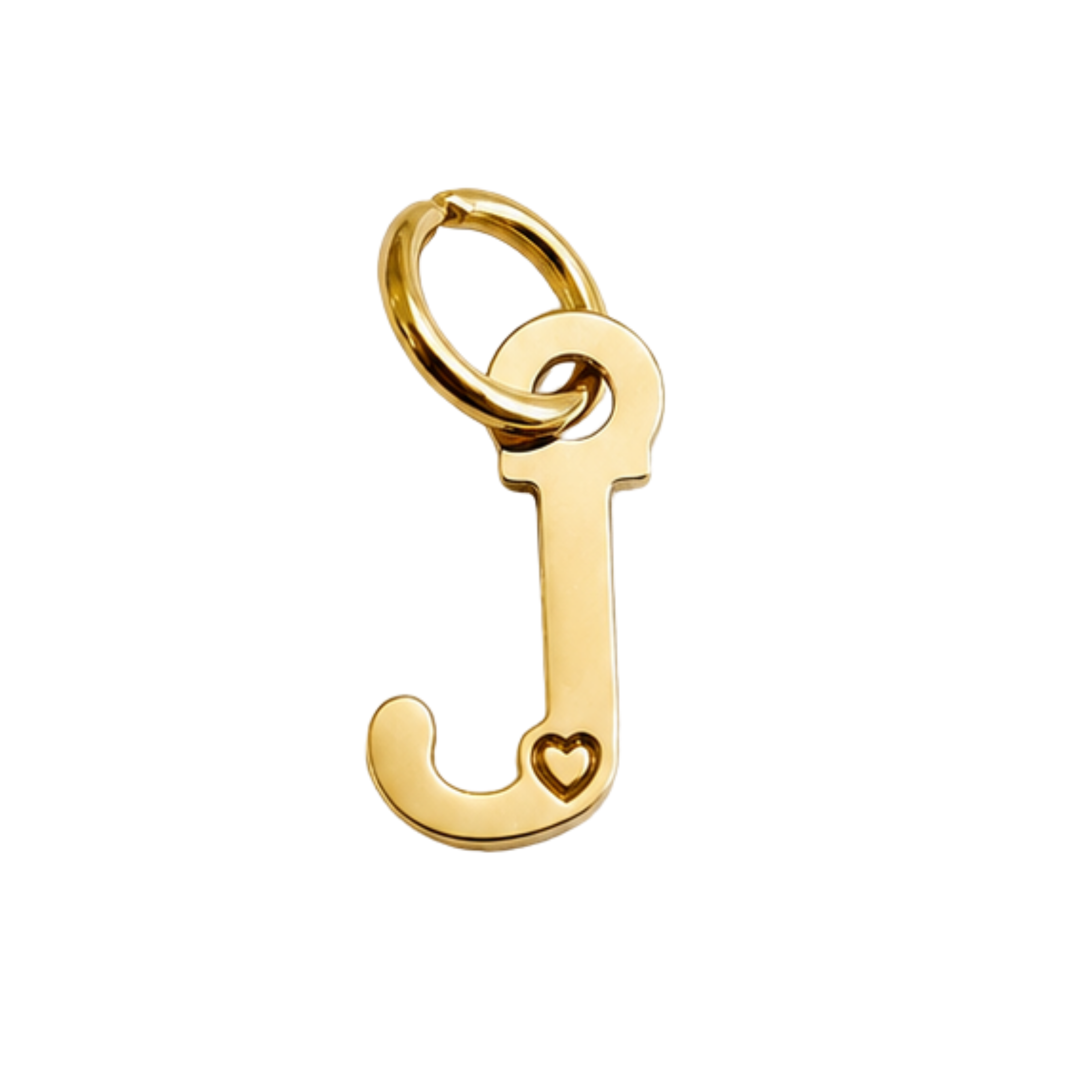 Colgante de Letra Bañado en Oro