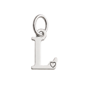 Colgante de Letra Bañado en Oro