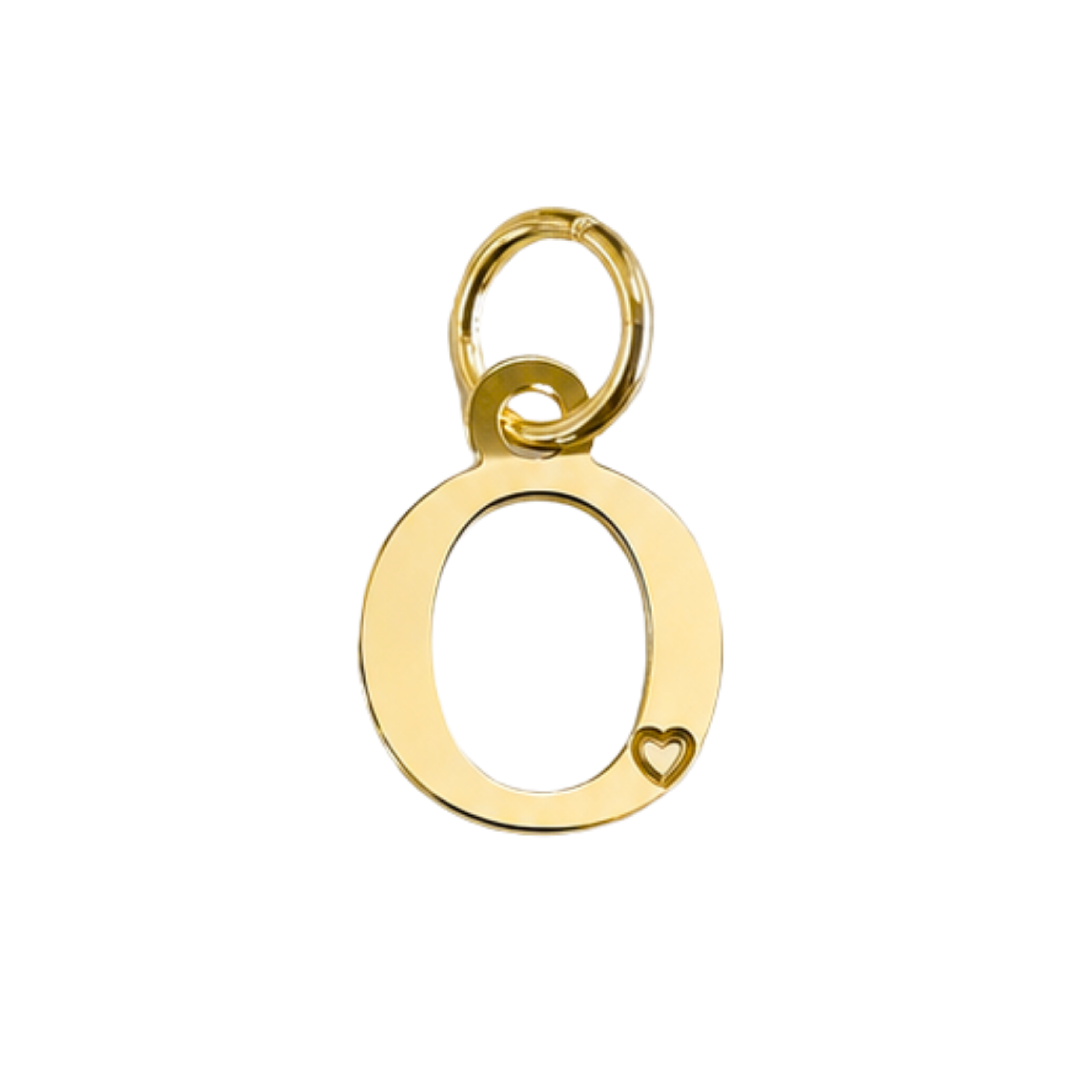 Colgante de Letra Bañado en Oro