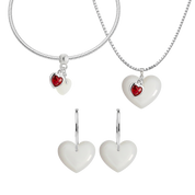 Chubby Heart with Ruby Heart
