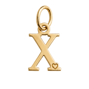 Colgante de Letra Bañado en Oro
