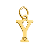 Colgante de Letra Bañado en Oro