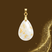 Pendente Adicional com Folha de Ouro