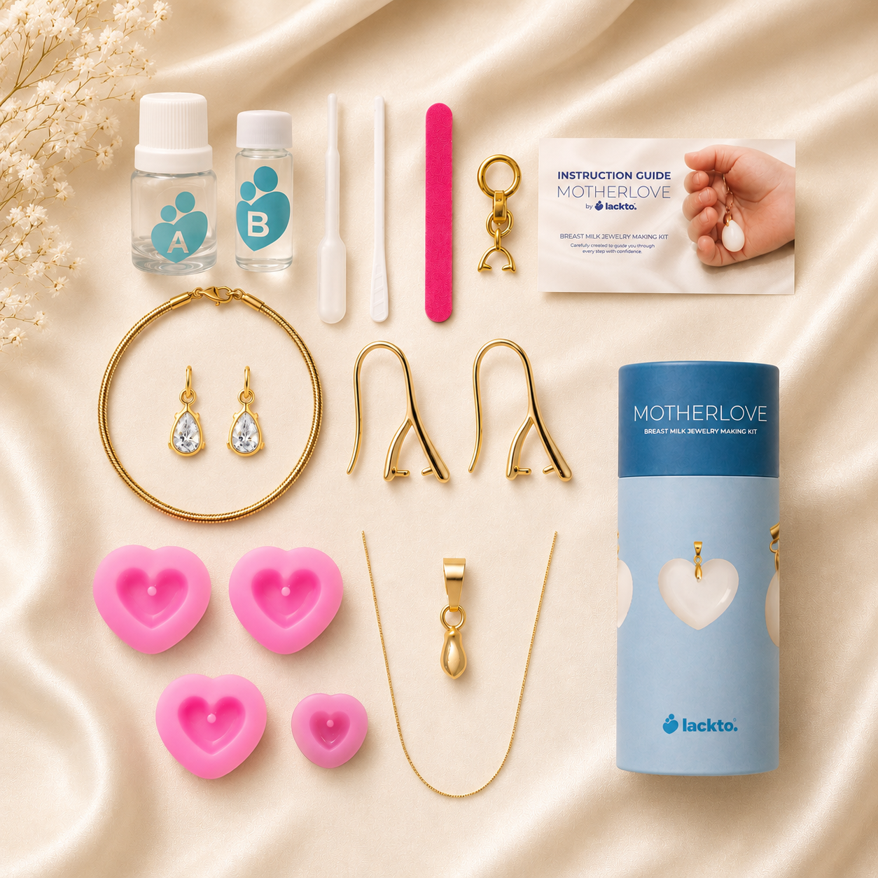 Diamond Drop with Zirconia Drop