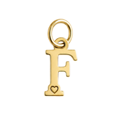 Letter Pendant Gold Plated
