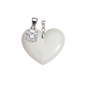 Corazón Gordito Adicional con Colgante del Mes de Nacimiento
