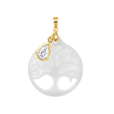 Tree of life with Zirconia Drop