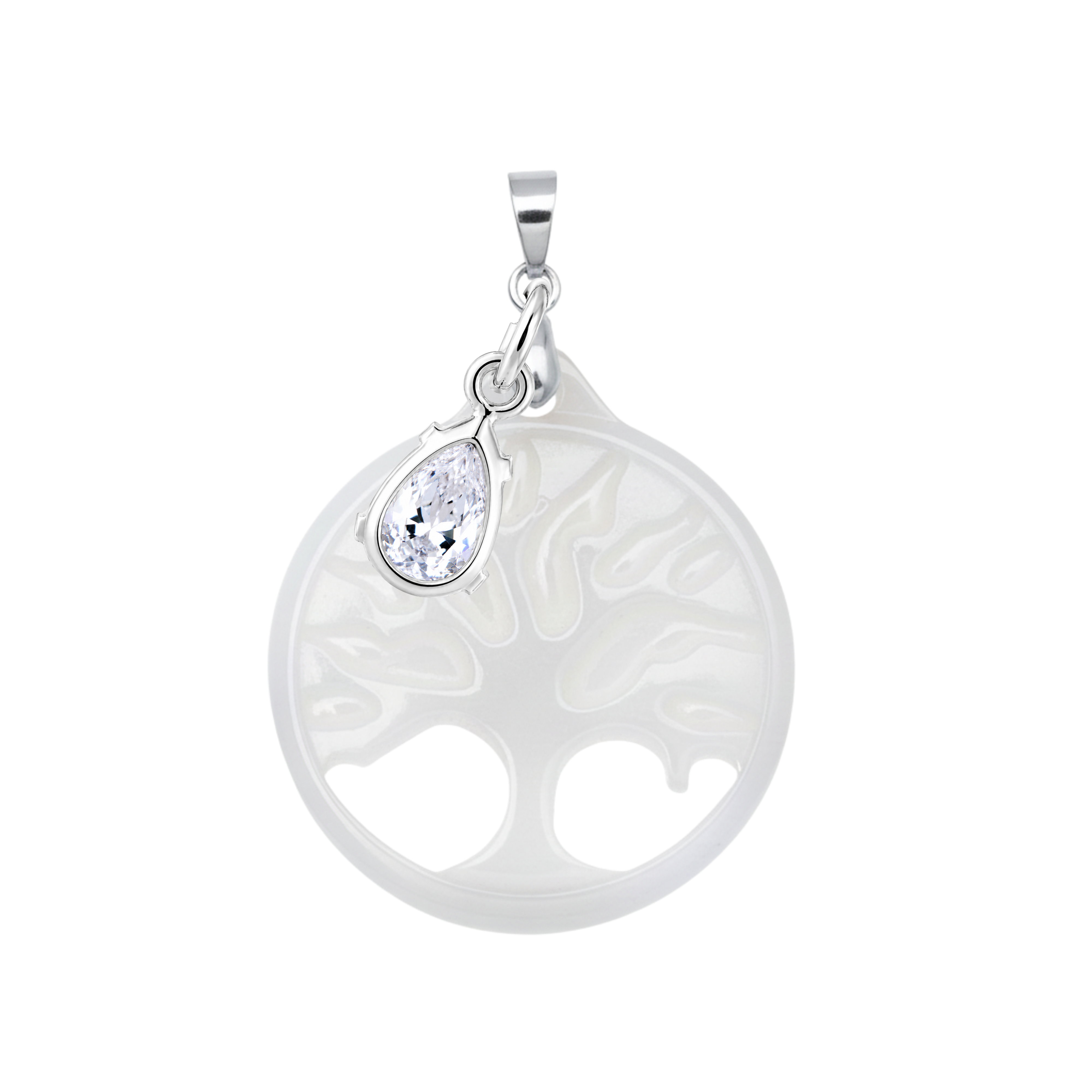 Tree of life with Zirconia Drop
