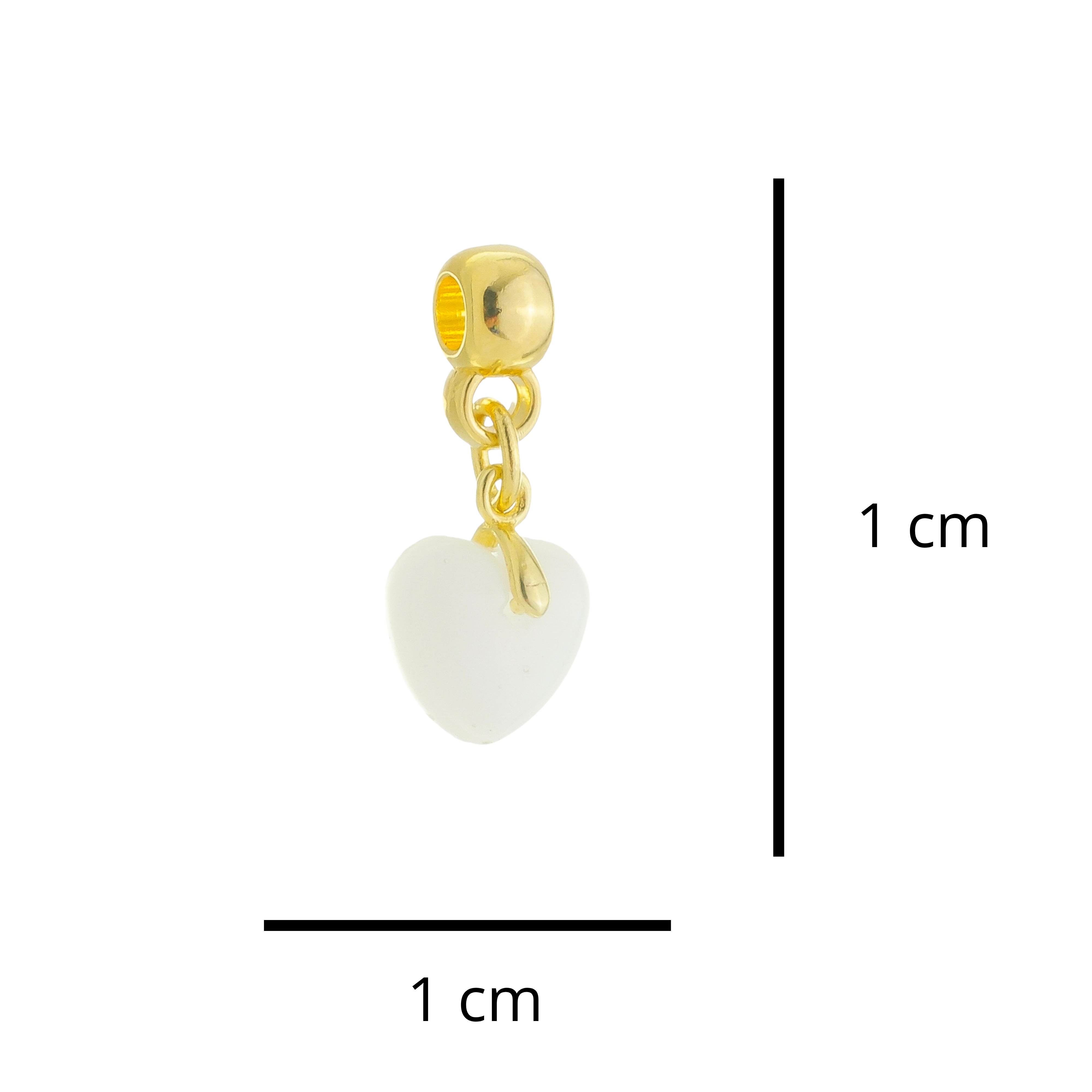 Coração Gordinho com Coração Rubi