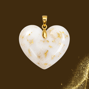Pendentif Supplémentaire avec Feuille d’Or  – Kit Non Inclus 