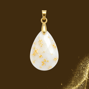 Pendentif Supplémentaire avec Feuille d’Or  – Kit Non Inclus 