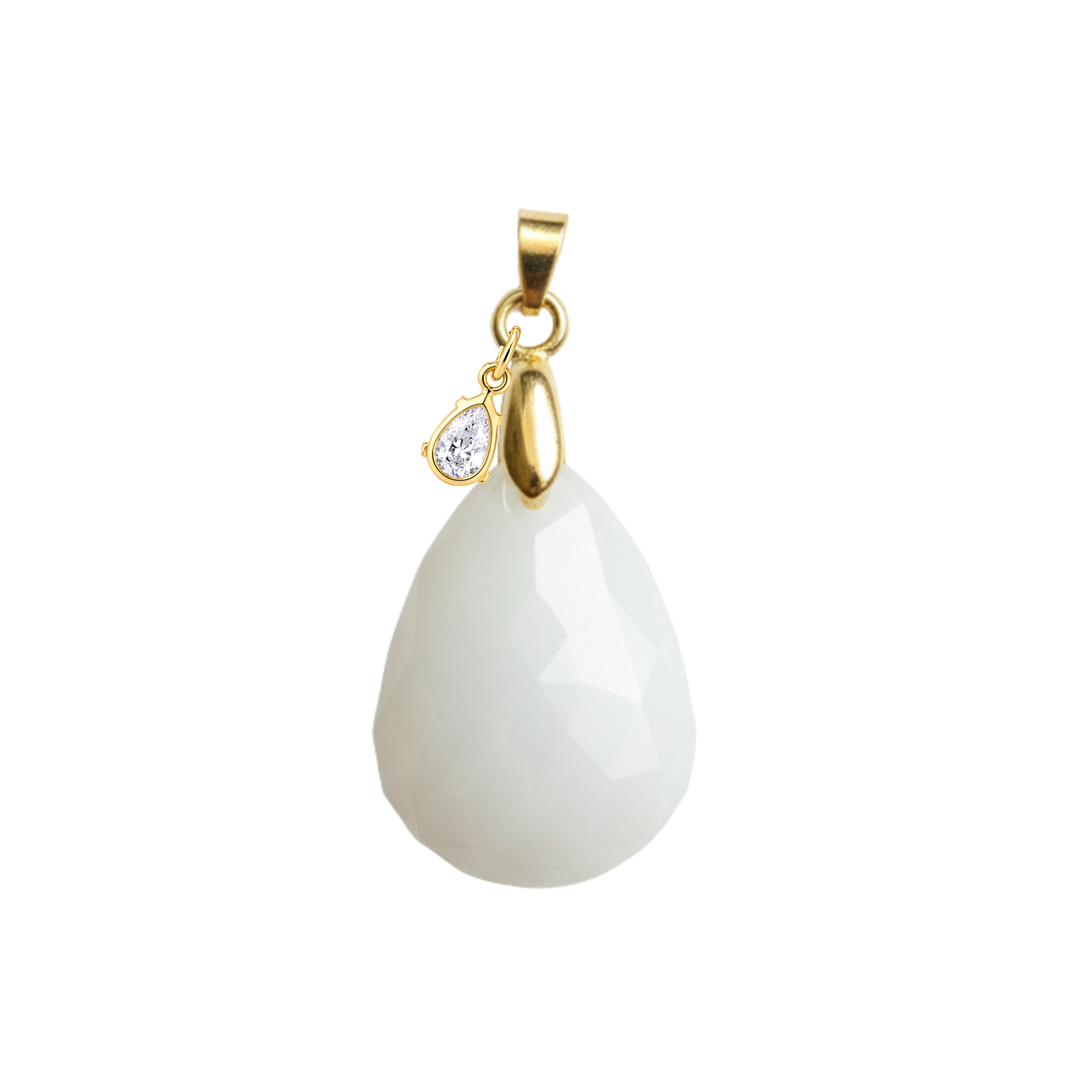 Pendentif Supplémentaire avec Goutte Zircone – Kit Non Inclus 
