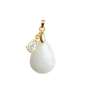 Diamond Drop with Zirconia Drop