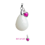 Gota Lapidada con Corazón de Mamá