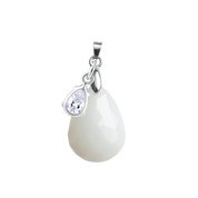Diamond Drop with Zirconia Drop