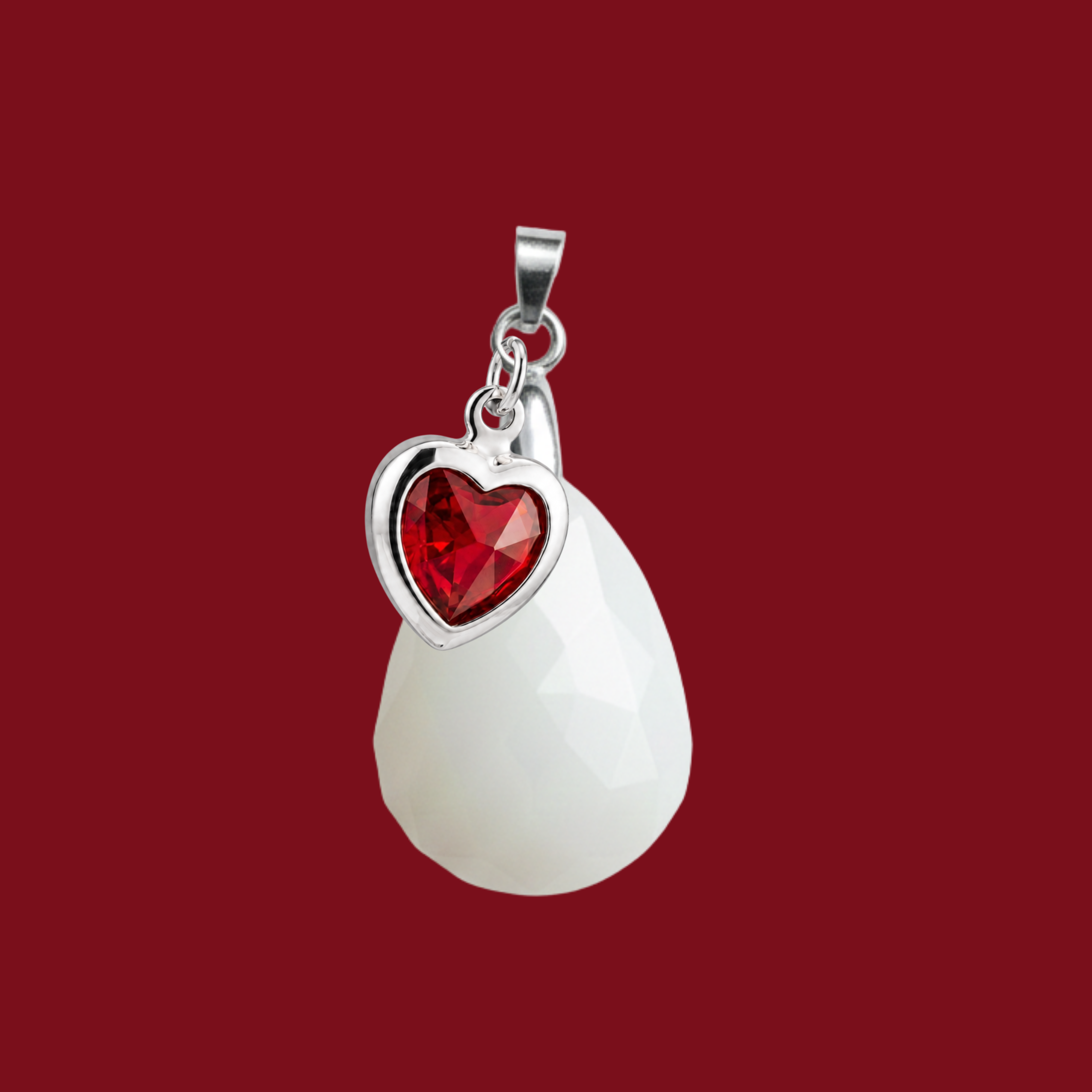 Additional Pendant with Ruby Heart