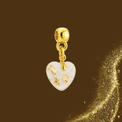 Charm Adicional con Hojas Doradas