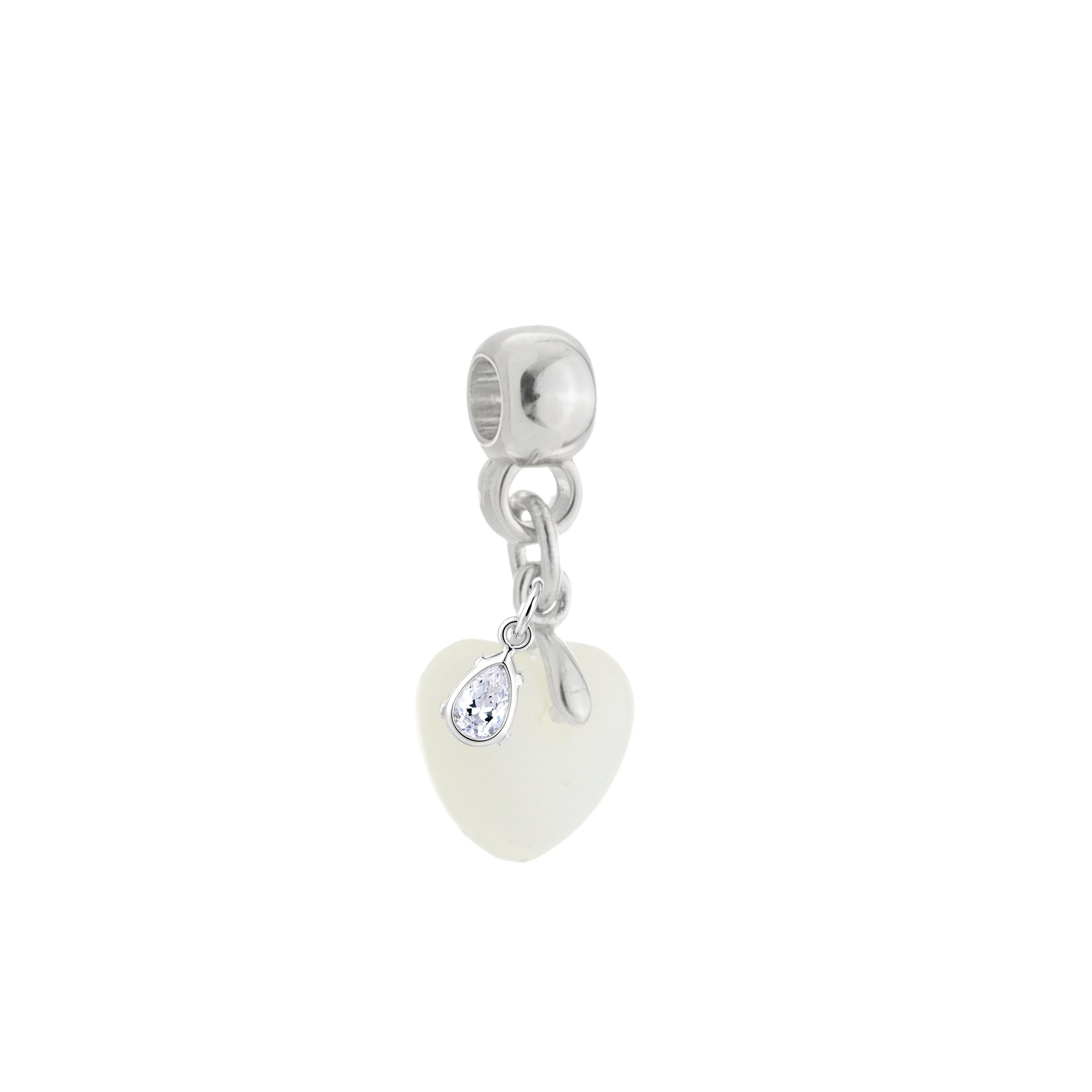 Charm Supplémentaire avec Goutte Zircone – Kit Non Inclus 
