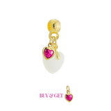 Mini Corazón Gordito con Corazón de Mamá