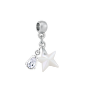 Mini Star with Zirconia Drop