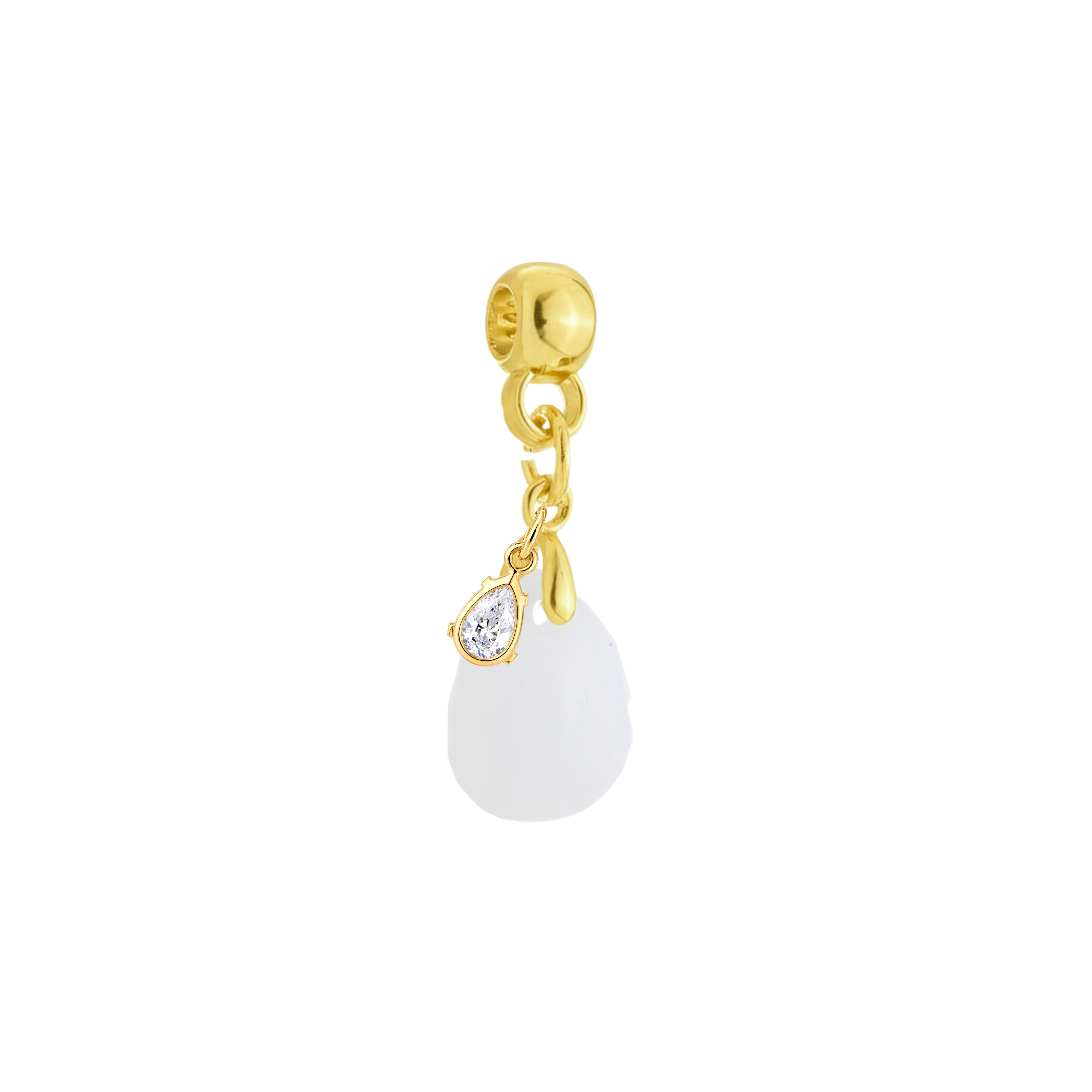 Charm Supplémentaire avec Goutte Zircone – Kit Non Inclus 
