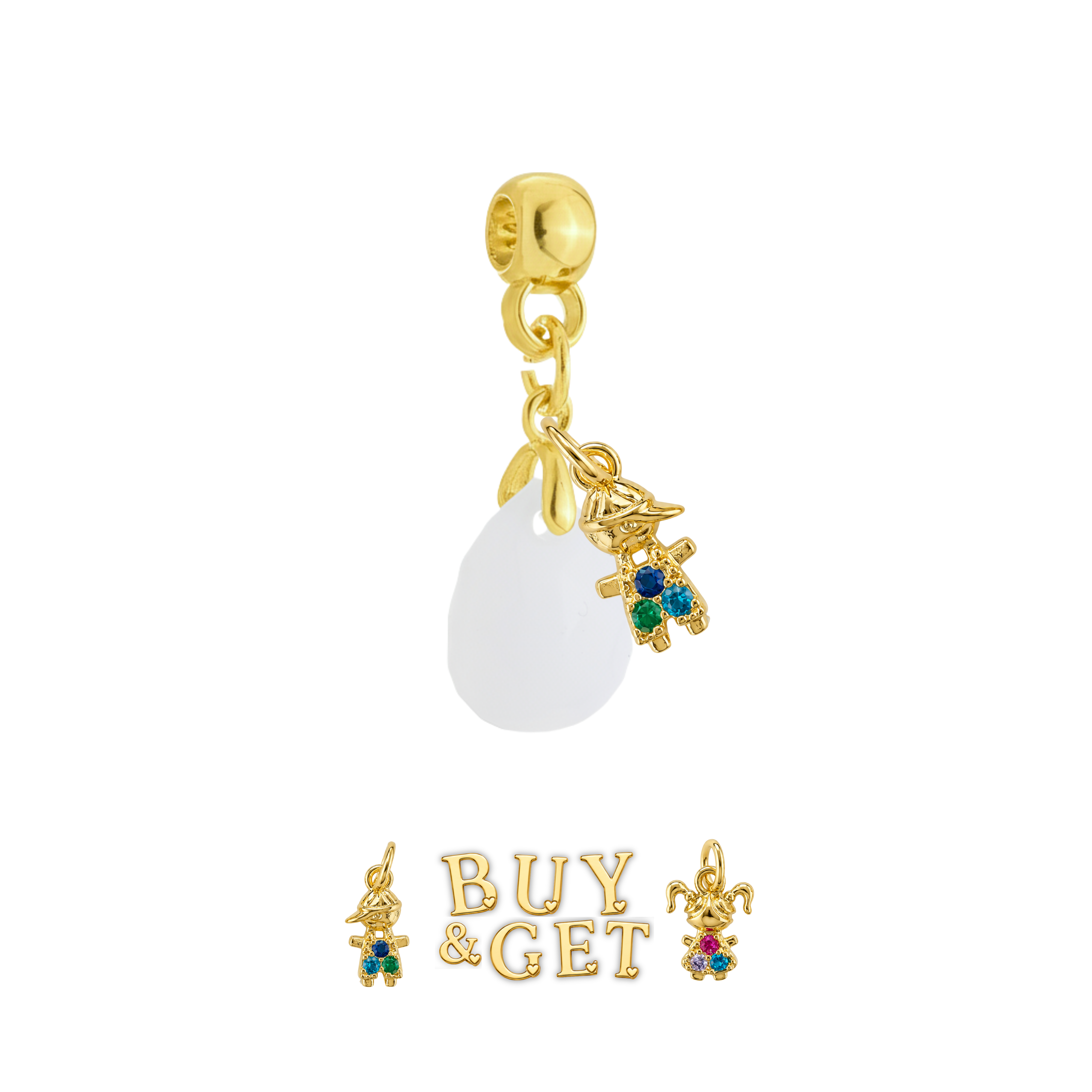 Mini Diamond Drop with Son or Daughter