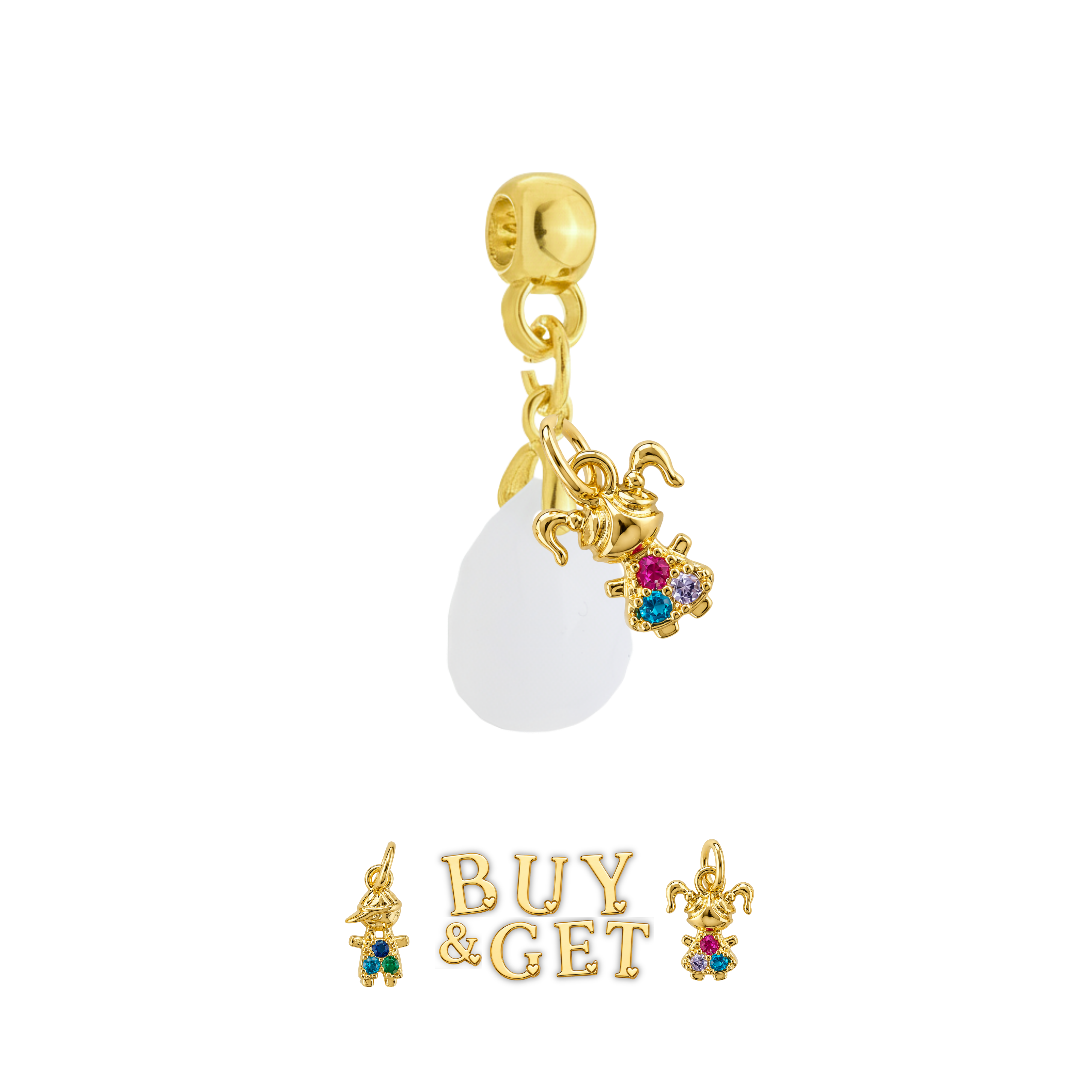 Mini Diamond Drop with Son or Daughter