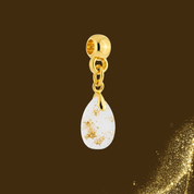 Charm Supplémentaire avec Feuille d’Or – Kit Non Inclus 
