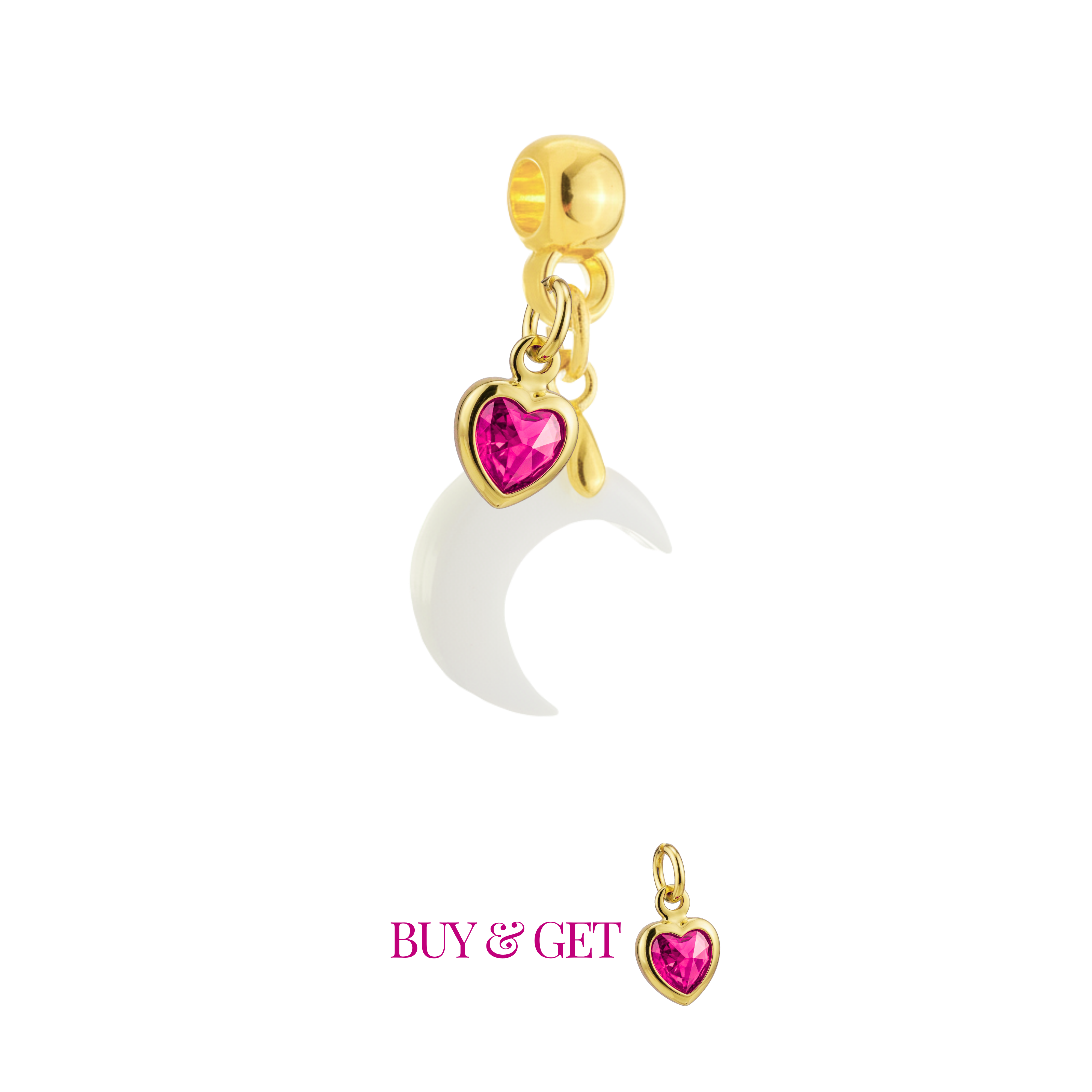 Mini Luna con Cuore di Mamma