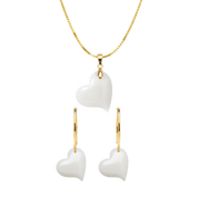 Zusätzlicher Anhänger mit Kette und Ohrring – Kit Nicht Enthalten