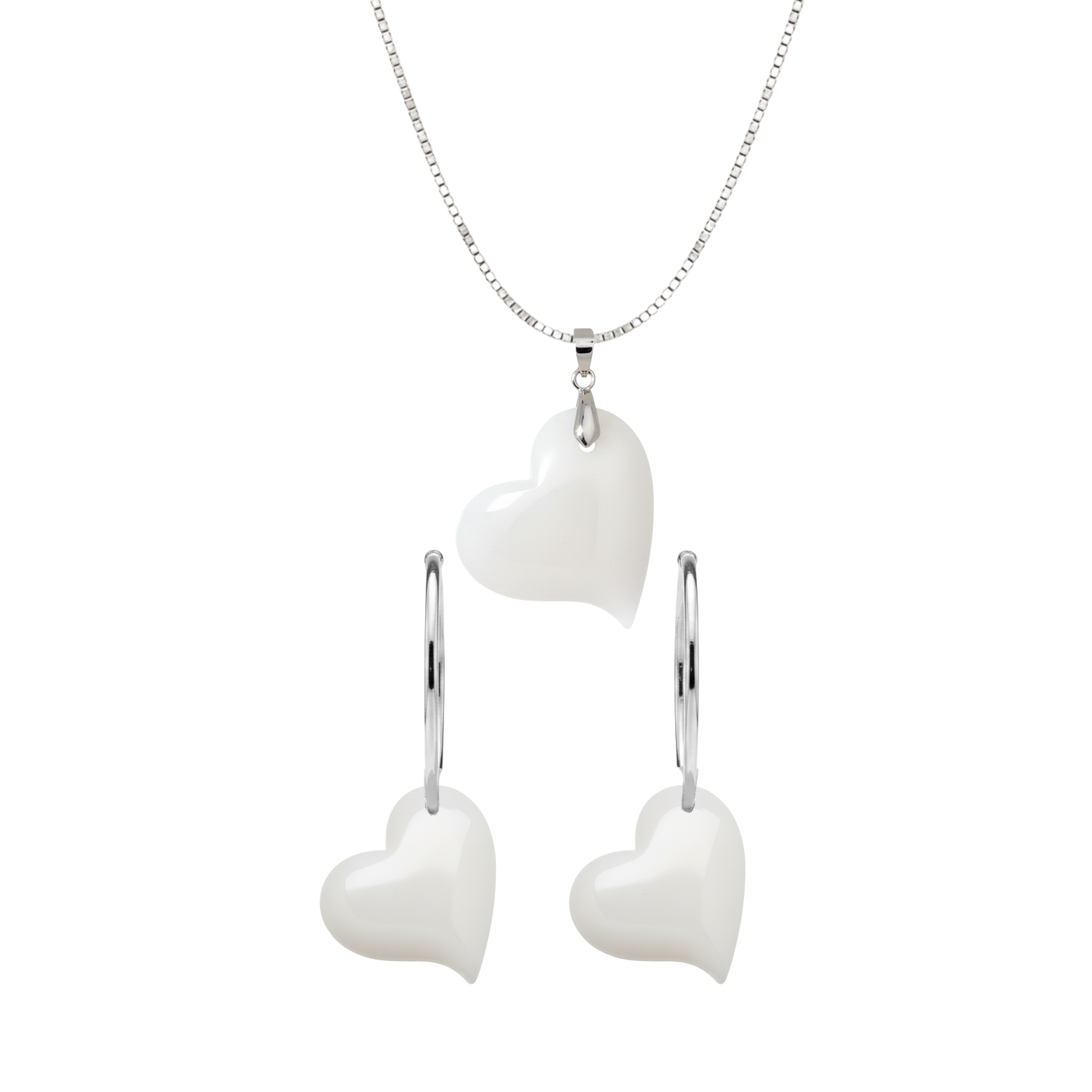 Zusätzlicher Anhänger mit Kette und Ohrring – Kit Nicht Enthalten