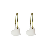 Twisted Heart Earring - Breast Milk Jewelry