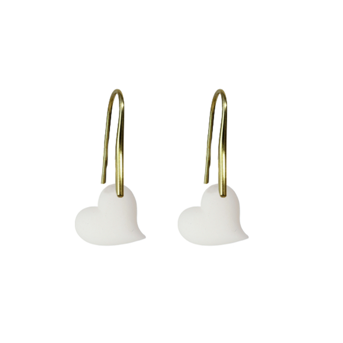 Twisted Heart Earring - Breast Milk Jewelry